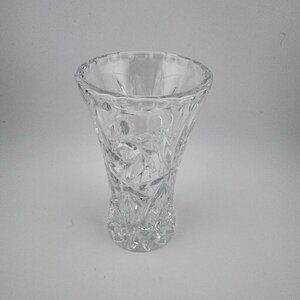 Vintage Lenox Fine Crystal Star Vase Bud Flower Vase 4 Inch Full Lead Crystal